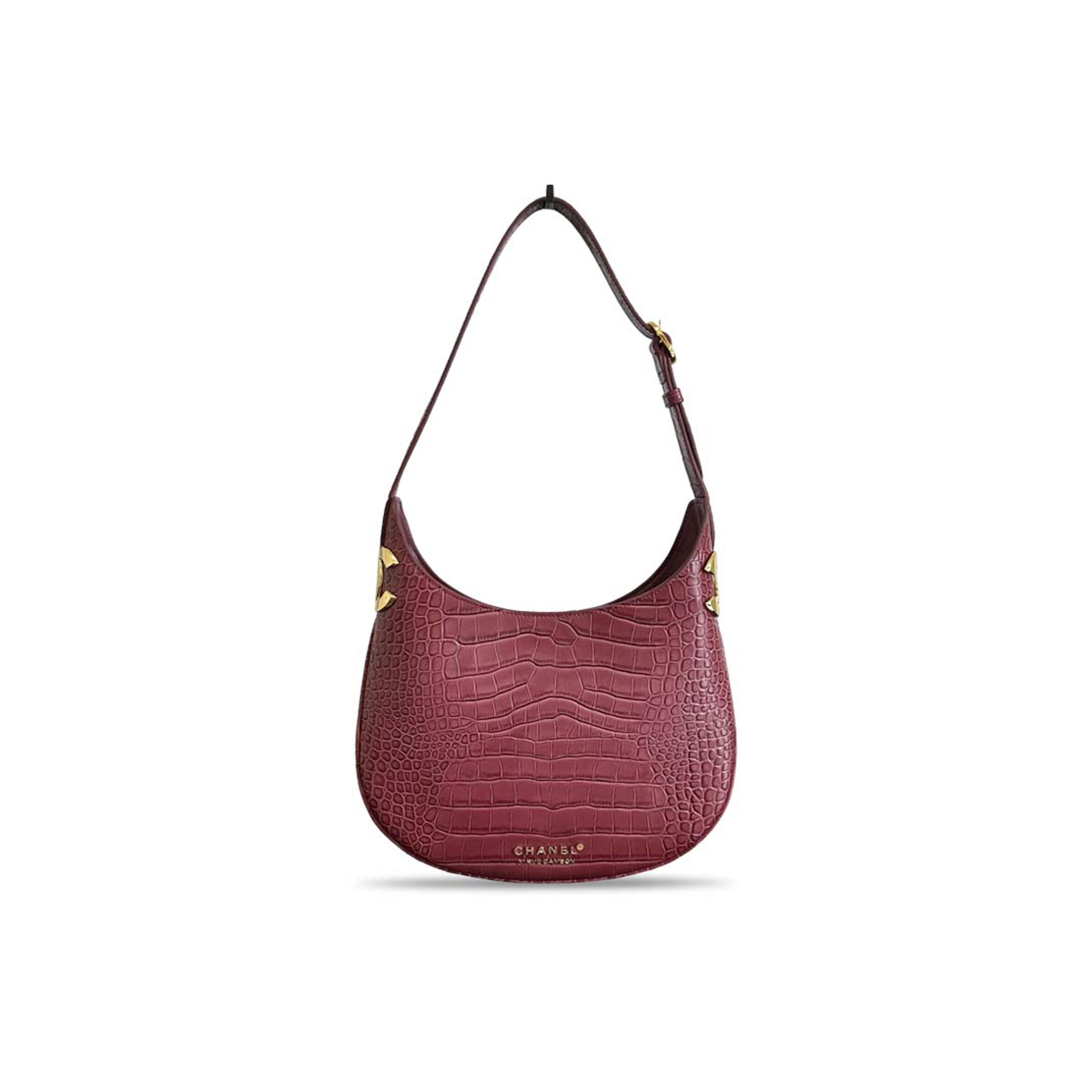 CHANEL MASTER CROC EMBOSS UNDERARM BAG (28*26cm)